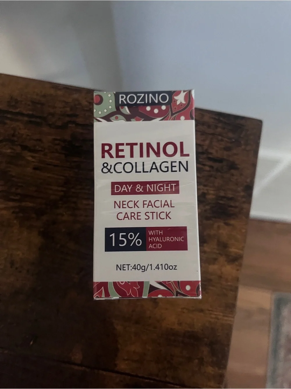 ROZINO Retinol & Collagen Day & Night Neck Facial Care Stick - NEW & sealed